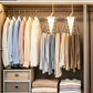 ⏳ 50% dto. – ¡3x2! Organizador triangular para armario – ahorra espacio, ideal para ropa y accesorios. Ordena tu hogar al instante! 🏠✨
