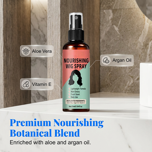 💆‍♀️💨Spray Nutritivo Ligero para Pelucas sin Enjuague