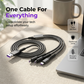 Cable de carga rápida 3 en 1 de 66W