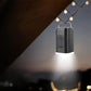 🏕️ Bomba de aire recargable para camping: con luz LED, inflado rápido, compacta y portátil 🔋