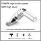 🚗 50% dto. Aspiradora de coche inalámbrica de 10.000 Pa – 120W, batería 4000 mAh, filtro HEPA lavable y solo 400 g. ¡Limpieza a fondo sin cables! ✨🔋