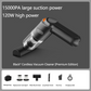 🚗 50% dto. Aspiradora de coche inalámbrica de 10.000 Pa – 120W, batería 4000 mAh, filtro HEPA lavable y solo 400 g. ¡Limpieza a fondo sin cables! ✨🔋