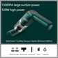 🚗 50% dto. Aspiradora de coche inalámbrica de 10.000 Pa – 120W, batería 4000 mAh, filtro HEPA lavable y solo 400 g. ¡Limpieza a fondo sin cables! ✨🔋