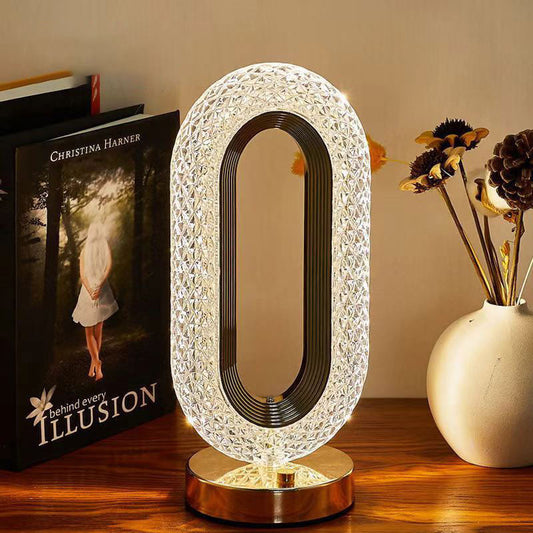💡 50% dto. Luz nocturna LED táctil de acrílico – 3 modos de luz, recargable USB y diseño único tipo pasarela. ¡Portátil, elegante y amigable con los ojos! ✨🌙