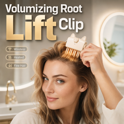 🎉 Más de 48.000 unidades vendidas 💇 Herramienta inalámbrica con calor para dar volumen a la raíz – ideal para peinar cabello fino y liso durante los viajes ✨