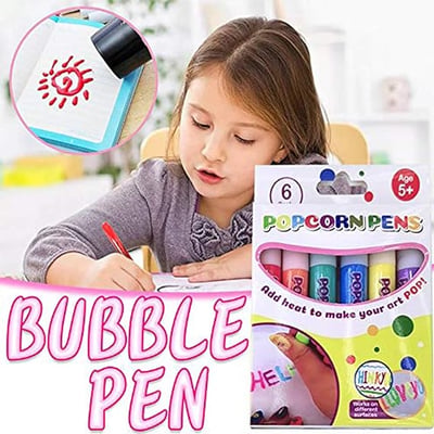 🎨🖌️Rotuladores arte 3D hinchables DIY, dibujos que se expanden con calor, ideal manualidades infantiles