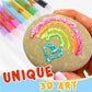 🎨🖌️Rotuladores arte 3D hinchables DIY, dibujos que se expanden con calor, ideal manualidades infantiles