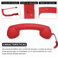 📞 50% dto. – ¡oferta limitada! Receptor de auricular estilo teléfono retro – diseño vintage, compatible con línea fija. Un toque clásico y elegante! ✨🎁
