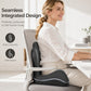 🪑 56% dto. Cojín ergonómico de espuma viscoelástica – soporte lumbar, alivia la presión. Ideal para silla, coche y oficina! 💺✨