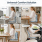 🪑 56% dto. Cojín ergonómico de espuma viscoelástica – soporte lumbar, alivia la presión. Ideal para silla, coche y oficina! 💺✨