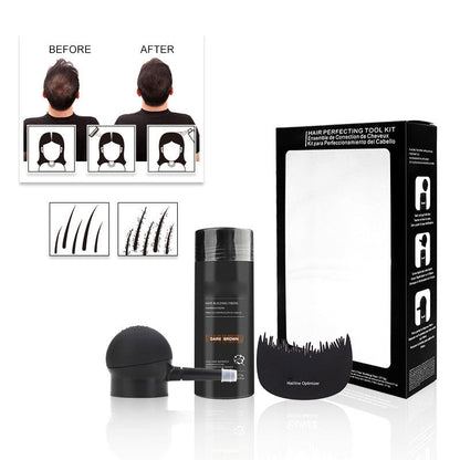 🔥Kit de fibras de construcción del cabello para el adelgazamiento del cabello y calvicie