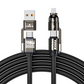 ⚡ 50% dto. Cable de carga rápida 4 en 1 de 240W – conectores USB-A y USB-C, chip E-Marker inteligente y silicona líquida duradera. ¡1 o 2 metros, 4 colores! ✨🔋