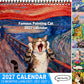 ⏳ 50% dto. – ¡oferta limitada! Calendario 2027 de memes de gatos – ilustraciones divertidas, organizador mensual. Perfecto para regalar y decorar! 🐱📅