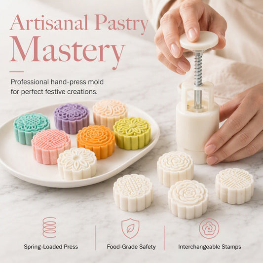 🍰 50% dto. Set de sellos para repostería – estampado de precisión, detalles 3D y material apto para alimentos. Crea postres profesionales en casa! ✨🎨