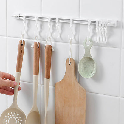 🪝 50% dto. Ganchos deslizantes autoadhesivos – 10 unidades, sin taladrar y adhesivo fuerte. Ahorra espacio en cocina, baño y más! ✨🏠