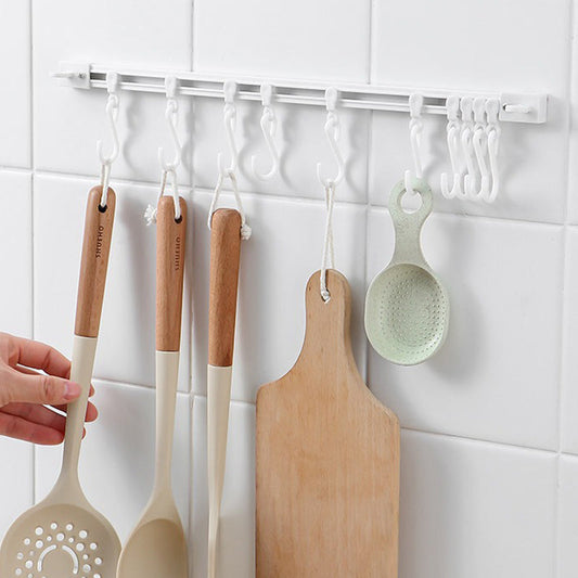 🪝 50% dto. Ganchos deslizantes autoadhesivos – 10 unidades, sin taladrar y adhesivo fuerte. Ahorra espacio en cocina, baño y más! ✨🏠