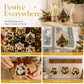🎄 50% dto. – ¡oferta limitada! Set de adornos navideños para pintar – DIY creativo, colgantes festivos. Decora tu árbol con encanto! ✨🥳