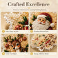 🎄 50% dto. – ¡oferta limitada! Set de adornos navideños para pintar – DIY creativo, colgantes festivos. Decora tu árbol con encanto! ✨🥳