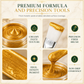 ✨ 50% dto. Pasta reparadora metálica dorada – pigmentos finos de alta cobertura, acabado brillante y resistente al agua. ¡Kit de 100 ml con brocha para renovar tus superficies! ✨🖌️