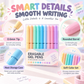 🖊️ 50% dto. Bolígrafos de tinta borrable – 8 colores vivos, escritura fluida y diseño giratorio. Con caja organizadora, perfectos para notas y diarios! ✨🌈