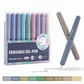 🖊️ 50% dto. Bolígrafos de tinta borrable – 8 colores vivos, escritura fluida y diseño giratorio. Con caja organizadora, perfectos para notas y diarios! ✨🌈