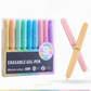 🖊️ 50% dto. Bolígrafos de tinta borrable – 8 colores vivos, escritura fluida y diseño giratorio. Con caja organizadora, perfectos para notas y diarios! ✨🌈