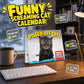 😾 50% dto. Calendario 2027 de gatos gruñones – 12 meses de humor felino, papel artístico de alta calidad. Perfecto para regalar y organizar! ✨📅