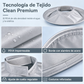 Capa de corte de pelo transpirable talla mediana gris para adultos y bata de salón para teñir el pelo inodora