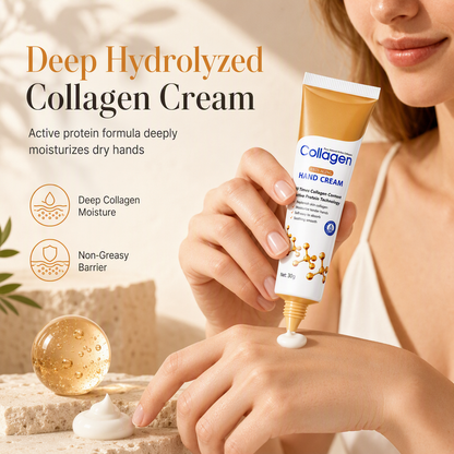 🧴 50% dto. Crema de manos con colágeno hidrolizado – hidratación intensa, textura sedosa no pegajosa y 6 aromas. ¡Manos suaves y nutridas todo el día! ✨💧