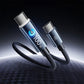 ⚡ 50% dto. Cable de carga ultrarrápido de 100W – corte automático de corriente, chip E-Marker y nailon trenzado. Universal y duradero! ✨🔋