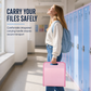 Organize Any Subject Instantly! No-Crumple Waterproof A4 File