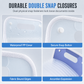 Organize Any Subject Instantly! No-Crumple Waterproof A4 File
