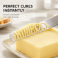 🧈 50% dto. Herramienta 3 en 1 para mantequilla – extiende, corta y ralla en un solo utensilio. Acero inoxidable 304 y mango ergonómico! ✨🍞