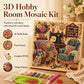 💎 50% dto. Kit de pintura con diamantes temático de habitación – actividad relajante sin pantallas, acabado brillante y decoración hecha a mano. ¡Regalo ideal para creativos! ✨🎨