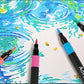 🎨 50% dto. Rotuladores de pintura acrílica – seguros y no tóxicos, alta cobertura sin sangrado. 12 a 80 colores con estuche de almacenamiento! ✨🖌️