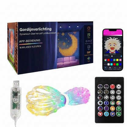 🌈 50% dto. Tira de luces LED inteligente – sincronización musical, control por app y mando, impermeable y ajustable. ¡Transforma cualquier habitación! ✨🎵