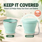 ¡Bebe al Instante Donde Vayas! Vaso de Viaje Plegable de Silicona