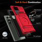 📱 50% dto. Funda para Samsung con compartimento para tarjetas y soporte magnético de anillo – protección TPU+PC, agarre seguro y compatible con soportes de coche. ¡Colores variados! ✨🛡️