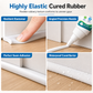 🚪 50% dto. Sellador de gel desmontable para grietas de ventanas y puertas – bloquea corrientes de aire frío, elástico y fácil de retirar sin residuos. ¡60 g con espátula! ✨🛡️