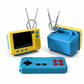 🎮 50% dto. Consola retro mini con juegos clásicos – diseño vintage con diales giratorios, control inalámbrico y conexión a TV. ¡Revive la nostalgia y decora tu espacio! ✨📺