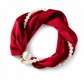 Collar bufanda de perlas