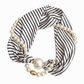 Collar bufanda de perlas