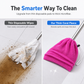 🧹 50% dto. Funda atrapapolvo de coral para escoba y mopa – captura polvo fino y pelo de mascotas, limpieza en húmedo y seco, lavable y reutilizable. ¡4 colores! ✨🐾
