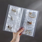 Juego de libros de almacenamiento de joyas transparentes