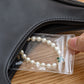 Juego de libros de almacenamiento de joyas transparentes