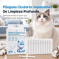 🐾 50% dto. Bastoncillos de algodón para limpieza de oídos y ojos de mascotas – solución salina purificada, suaves y prácticos. ¡25 o 50 piezas para gatos y perros! ✨👂