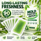 🛡️ 50% dto. Parches antimoho botánicos autoadhesivos – gel natural que protege esquinas y juntas húmedas, fácil de pegar en 3 pasos. ¡6 piezas para baño, cocina y hogar, verde o azul! ✨💧