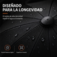☔ 50% dto. Paraguas plegable extra grande antiviento de 130 cm – armazón reforzado con 12 varillas, UPF > 50 y secado rápido. ¡Cubre hasta 4 personas y resiste aguaceros! ✨💪