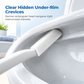 🚽 50% dto. Cepillo limpiador de inodoro con piedra pómez – elimina anillos de cal y óxido sin rayar, alcanza rincones ocultos y se enjuaga limpio. ¡5 colores! ✨🧽