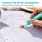 👕 50% dto. Lápiz quitamanchas portátil sin agua para ropa – punta de precisión para manchas frescas de comida, bebida y grasa. ¡Sin lavado completo inmediato, fácil de llevar en el bolso! ✨🧼